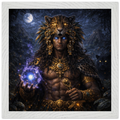 Xbalanque – Mythologie Fine Art Print mit Rahmen | babasan
