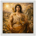 Apollo – Mythologie Fine Art Print mit Rahmen | babasan