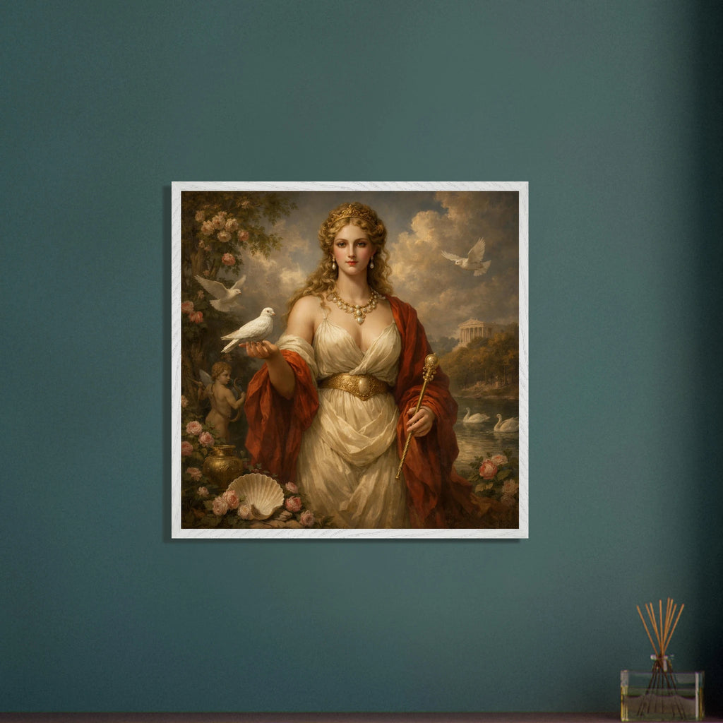 Venus – Mythologie Fine Art Print mit Rahmen | babasan