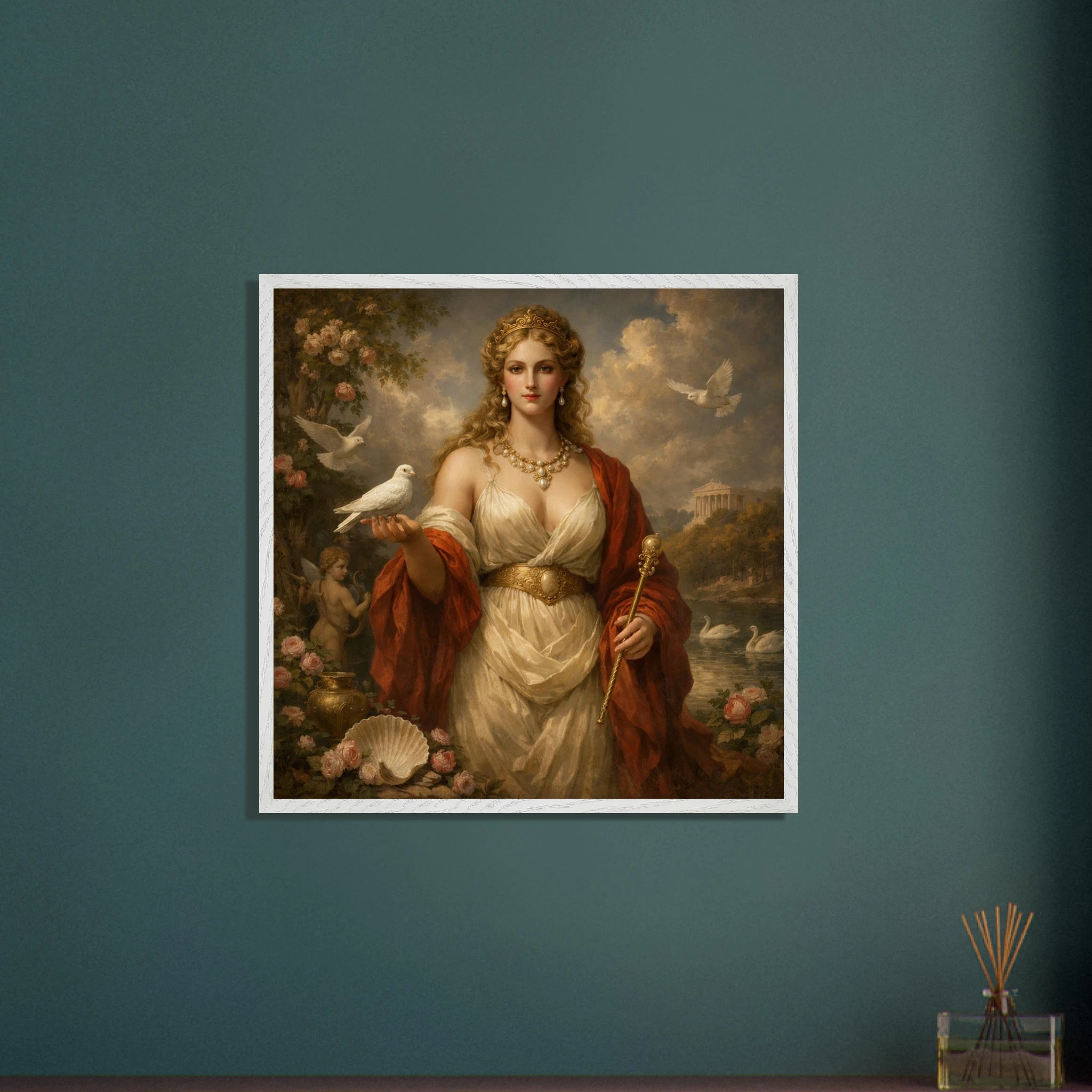 Venus – Mythologie Fine Art Print mit Rahmen | babasan