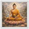 Shakyamuni Buddha – Mythologie Fine Art Print mit Rahmen | babasan