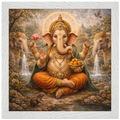 Ganesha – Mythologie Fine Art Print mit Rahmen | babasan