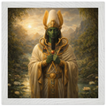 Osiris – Mythologie Fine Art Print mit Rahmen | babasan