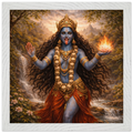 Kali – Mythologie Fine Art Print mit Rahmen | babasan