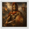Mars – Mythologie Fine Art Print mit Rahmen | babasan