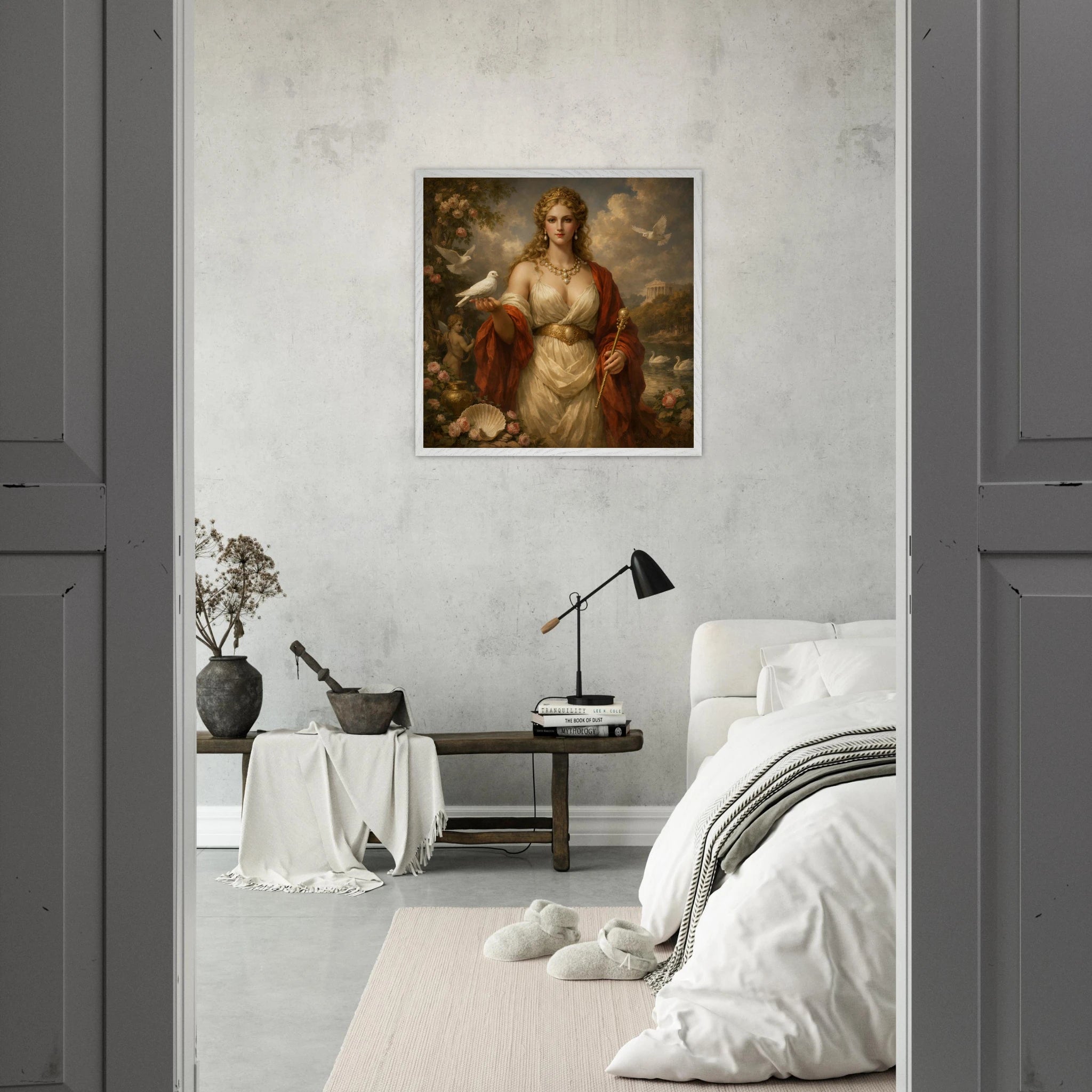 Venus – Mythologie Fine Art Print mit Rahmen | babasan