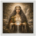 Celtic Danu – Mythologie Fine Art Print mit Rahmen | babasan