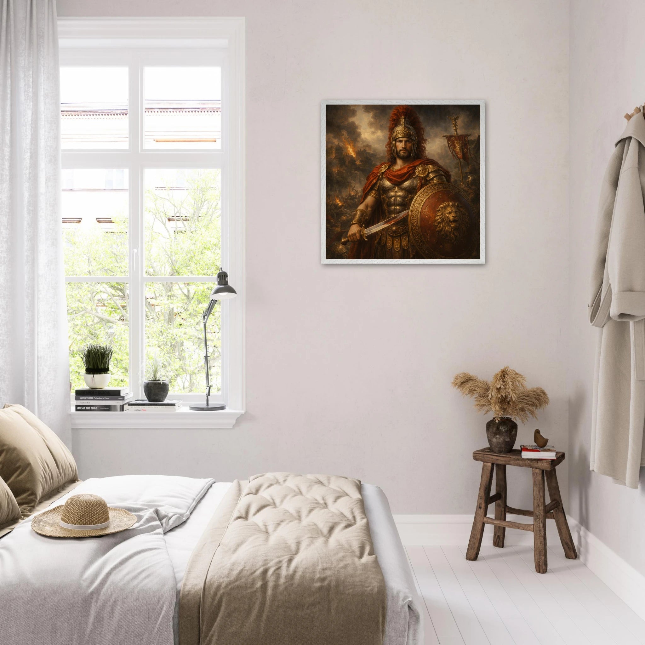 Mars – Mythologie Fine Art Print mit Rahmen | babasan