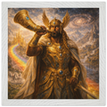 Heimdall – Mythologie Fine Art Print mit Rahmen | babasan