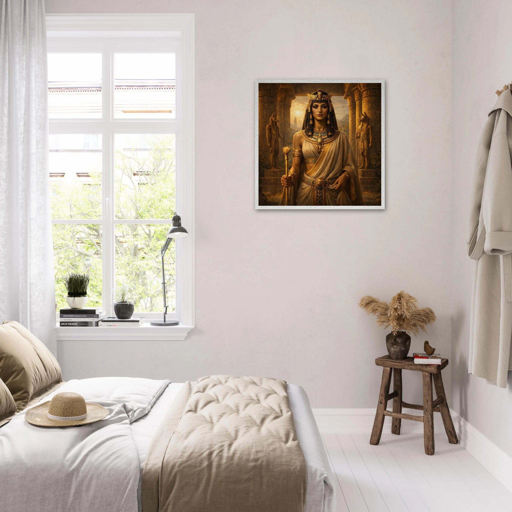 Cleopatra – Mythologie Fine Art Print mit Rahmen | babasan