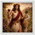 Dionysos – Mythologie Fine Art Print mit Rahmen | babasan