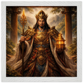 Bishamonten – Mythologie Fine Art Print mit Rahmen | babasan