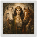 Epona – Mythologie Fine Art Print mit Rahmen | babasan