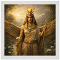 Isis – Mythologie Fine Art Print mit Rahmen | babasan