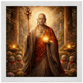 Jizō – Mythologie Fine Art Print mit Rahmen | babasan