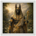 Anubis – Mythologie Fine Art Print mit Rahmen | babasan