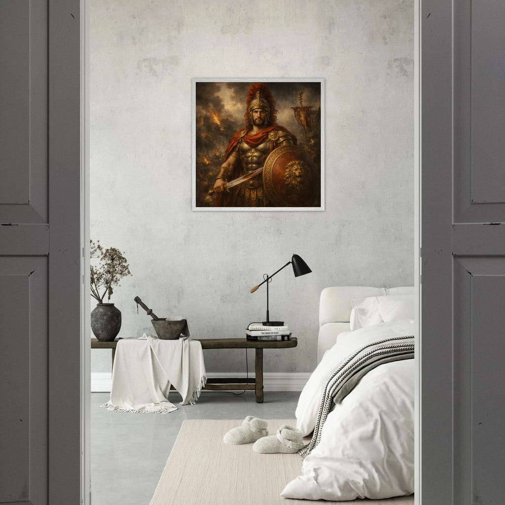 Mars – Mythologie Fine Art Print mit Rahmen | babasan