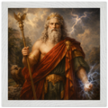 Jupiter – Mythologie Fine Art Print mit Rahmen | babasan