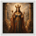 Ishtar – Mythologie Fine Art Print mit Rahmen | babasan