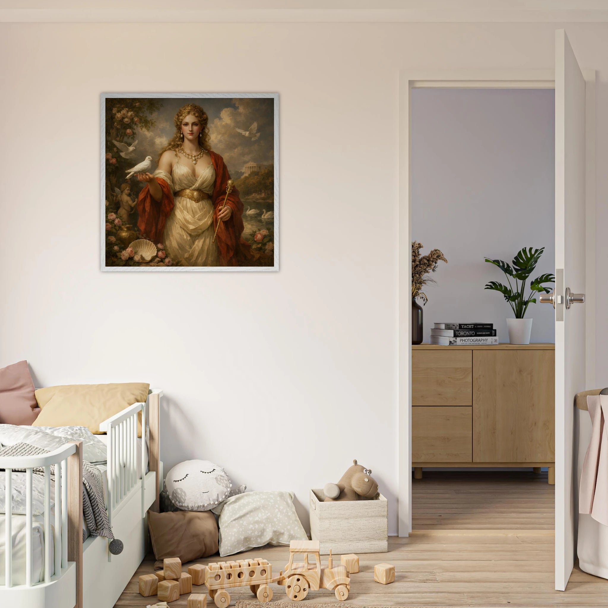 Venus – Mythologie Fine Art Print mit Rahmen | babasan