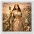 Hera – Mythologie Fine Art Print mit Rahmen | babasan